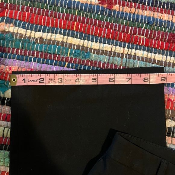 Old Navy Black Stretch Slacks 4 Short - Picture 2 of 7